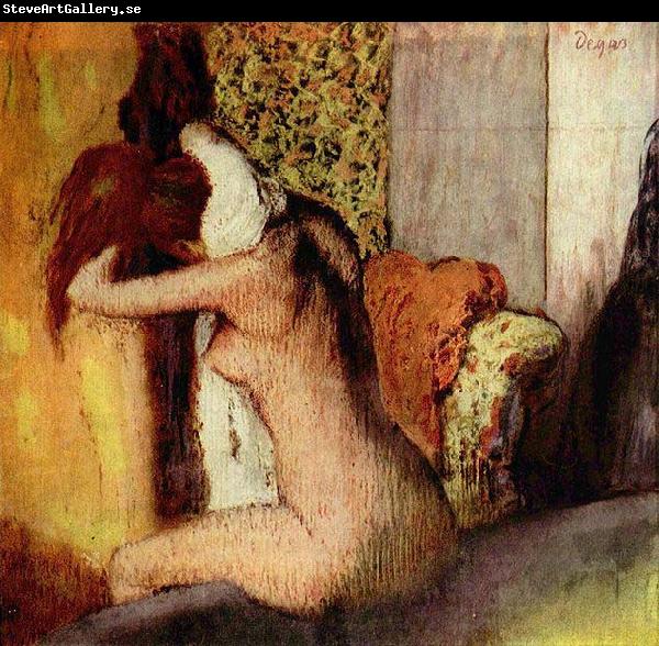 Edgar Degas After the Bath